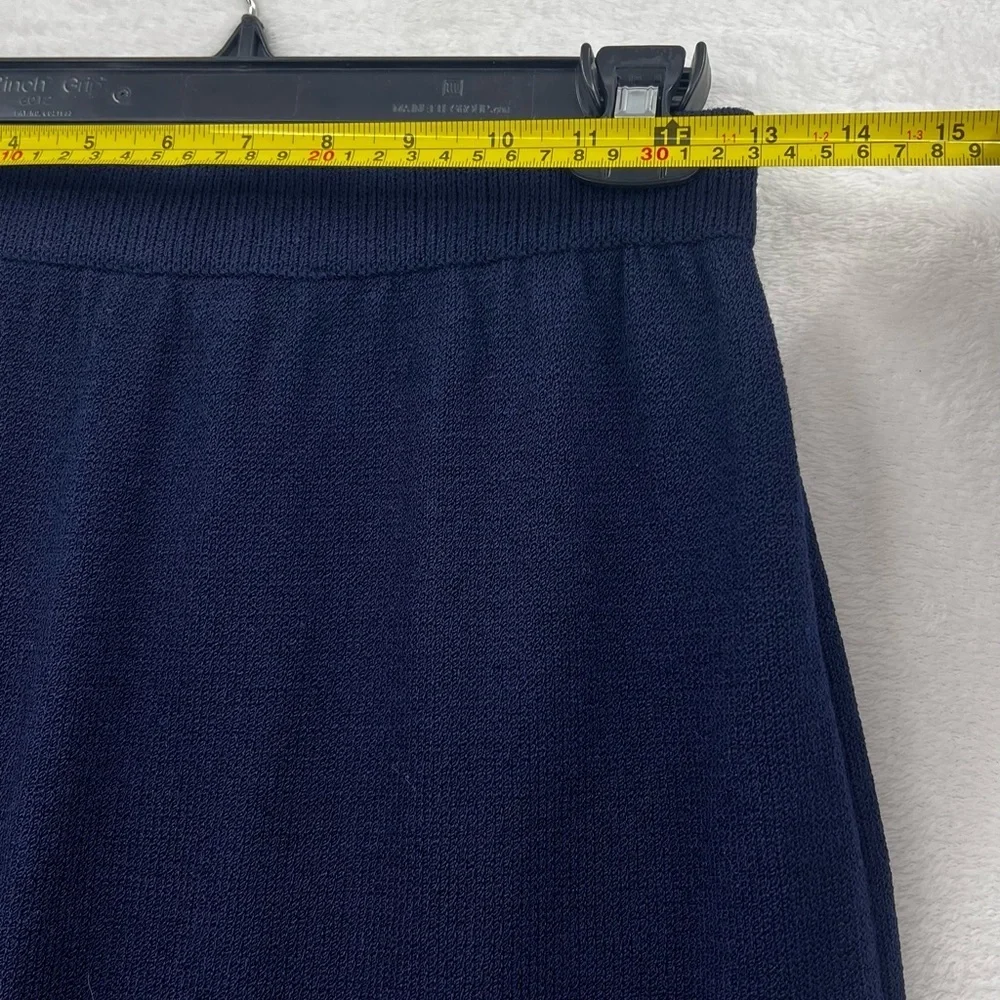 St. John Classic Blue Pencil Skirt A578